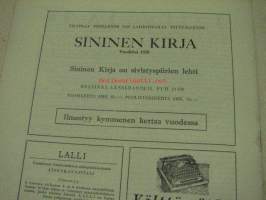 Tähystäjä poliittis-kirjallinen viikkolehti 1929 nr 6 (Yrjö ruutu, Elmo Kaila, Martti Pesonen, E.A. Aaltio, elsa Enäjärvi)