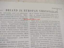 Tähystäjä poliittis-kirjallinen viikkolehti 1929 nr 31-32 (Yrjö Ruutu, Elmo Kaila, Martti Pesonen, E.A. Aaltio)