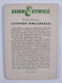 Luonnon ihmelääkkeet : penisilliini ja muut antibioottiset aineet