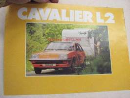 Vauxhall Cavalier L2 -myyntiesite
