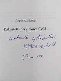 Rakastettu leskirouva Gold (signeerattu, tekijän omiste)