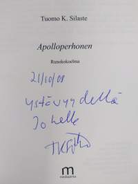 Apolloperhonen : runokokoelma (signeerattu, tekijän omiste)