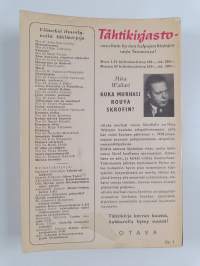 Kuka murhasi rouva Skrofin : salapoliisiromaani
