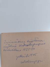 Tammen näytelmiä 34 : Lyylikki (signeerattu)