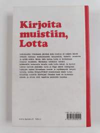 Kirjoita muistiin, Lotta