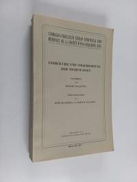 Gebräuche und volksdichtung der tschuwassen