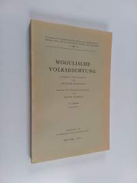 Wogulische Volksdichtung, 3. Band : Märchen