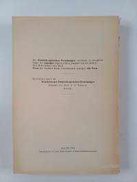 Finnisch-Ugrische forschungen zeitschrift für Finnisch-Ugrische Sprach- und Volkskunde nebst Anzeiger unter mitwirkung von Fachgenossen, band 28