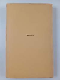 FF Communications vol. LXIX1, N:o 171 : Regen bei Sonnenschein zur Weltgeschichte einer Redensart (signeerattu, tekijän omiste)