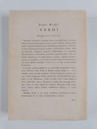 Verdi : oopperan romaani