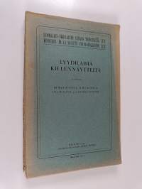 Lyydiläisiä kielennäytteitä