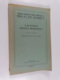 Näytteitä vepsän murteista