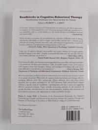 Roadblocks in cognitive-behavioral therapy : transforming challenges into opportunities for change