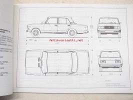 Lada 1300S, 2107, 1600SL -käyttö- ja huolto-ohjeet