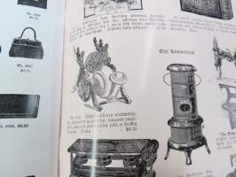 Isodor Oldenburg, New York - Kuvitettu hintaluettelo 1907, suomenkiel., koruja, kelloja, soittimia, fonograafeja - puhumakoneita, aseita (Winchester), työkaluja, ym.