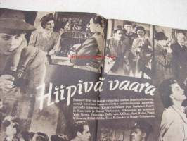Elokuva-Aitta 1944 nr 15-16, (kansikuvassa) Laila Jokimo, Hiipivä Vaara, Valentin Vaala, Joan Crawfordin jatko-elämäkerta