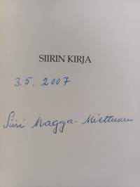 Siirin kirja (signeerattu)
