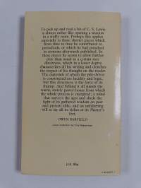 God in the Dock - Essays on Theology