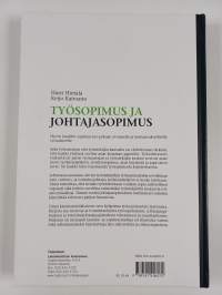 Työsopimus ja johtajasopimus