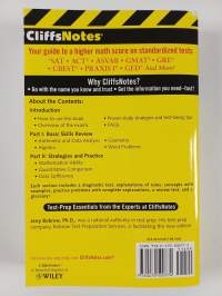CliffsNotes Math Review for Standardized Tests