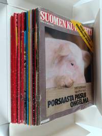 Suomen kuvalehti vuosikerta 1982 nrot 1-53 (puuttuu nrot 13, 15, 26-28, 31, 41, 46)