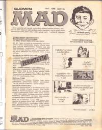 Suomen Mad 1988 No 5. Enkeli maantiellä. Don Martin.