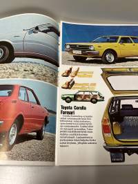 Toyota Corolla myyntiesite 1977