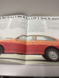Toyota Corolla myyntiesite 1977