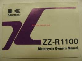 Kawasaki ZZ-R1100 (ZX1100-D5) Owner´s manual -käyttöohjekirja englanniksi