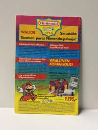 Nintendo lehti 1991 no. 5 sarjakuvalehti.