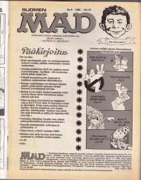 Suomen MAD N:o 8, 1989. Ghostbusters II = Roskabusters II