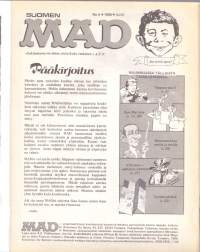 Suomen MAD N:o 4, 1990.Tappava ase II = Tappavan tasaista, taas.  Villiä villimpi länsi = Cowboy!