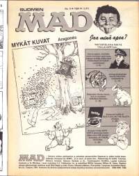 Suomen MAD N:o 4, 1991. Punaisen lokakuun metsästys * Yksin kotona * NKOTB *