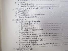 Itä-Karjala - Esitys Itä-Karjalan maasta ja kansasta... AKS - Akateeminen Karjala-Seura kirjajulkaisu