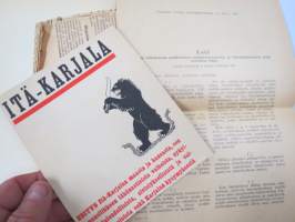 Itä-Karjala - Esitys Itä-Karjalan maasta ja kansasta... AKS - Akateeminen Karjala-Seura kirjajulkaisu