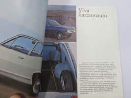 Vauxhall Viva 196? -myyntiesite, sisältää mallit 1200, De Luxe, SL, Kartanoauto, GT