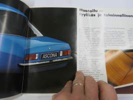 Opel Ascona 197? -myyntiesite