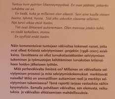 Hukasta kukkaan - Naisen tie väkivallasta selviytymiseen.  ( Naisteemat, perheväkivalta, parisuhde, turvakodit, kriisit )