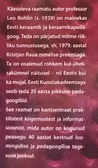 Keraamika käsiraamat.  ( Keraamikkaopas )