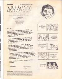 Suomen MAD N:o 3, 1994.  Suuri talousnumero! Hälytys 911.