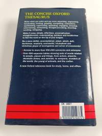 The concise Oxford thesaurus