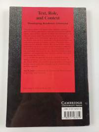 Text, role, and context : developing academic literacies
