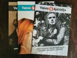 Vapaa Ajattelija 2/2015, Vapaa Ajattelija 4/2017, Vapaa Ajattelija 3/2018