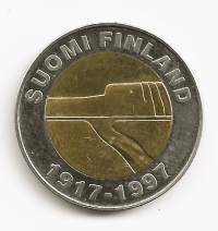 25 markkaa Itsenäisyys 80 v  - juhlaraha