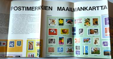 Postimerkkien maailmankartta