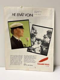 Kevään 1984 autohinnasto. Moottori lehti