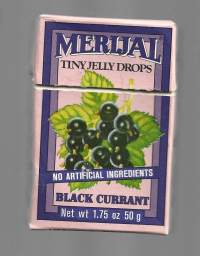 Merijal Tiny Jelly Drops   / Merijal Oulu  . tyhjä makeisrasia