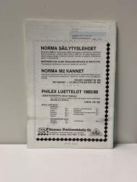 Philatelia Fennica postimerkkilehti 1985  no. 9