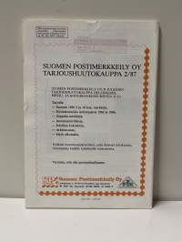 Philatelia Fennica postimerkkilehti 1987  no. 7