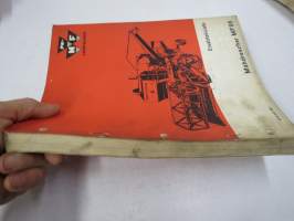 Massey-Ferguson Mähdrescher 86 Ersatzteil-Liste (leikkuupuimuri) -Parts book / varaosaluettelo